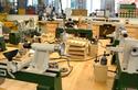 Facebook's woodshop is chock-full of drilling, cutting and sanding machines.