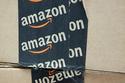 Amazon logo on tape