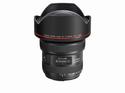Canon says its new EF11-24mm f/4L USM lens has the world's widest angle of view among interchangeable lens cameras.
