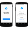 Facebook's Messenger app, pictured June 24, 2015, no longer requires a Facebook account to sign up, in select countries.