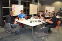 Teams in action during the two-day hackathon (Source: Genesis Energy)
