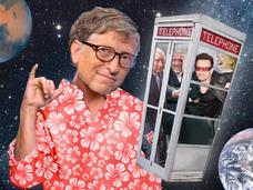 In Pictures: Bill Gates, superstar - His excellent adventures with the famous, rich and powerful