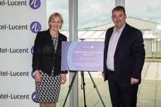 ​IN PICTURES: Alcatel-Lucent and Chorus unite with UFB as Amy Adams unveils new Hamilton facility