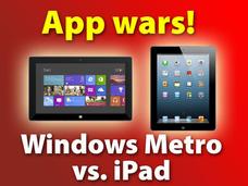 In Pictures: App wars - Windows 8 Metro vs. the iPad