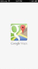 In pictures: Google Maps for iOS