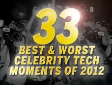 In Pictures: 33 best and worst celebrity tech moments of 2012