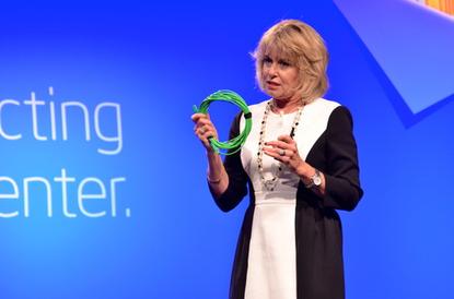 Intel's Diane Bryant at an event in San Francisco on April 9, 2013
