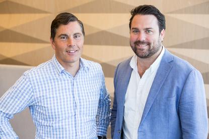 NAB Ventures' Todd Forest and Slyp's Paul Weingarth