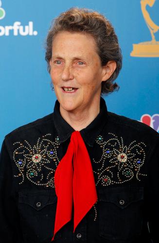 Temple Grandin, the subject of the Emmy-winning made for television movie "Temple Grandin", poses backstage at the 62nd annual Primetime Emmy Awards in Los Angeles, California August 29, 2010. REUTERS/Danny Moloshok
