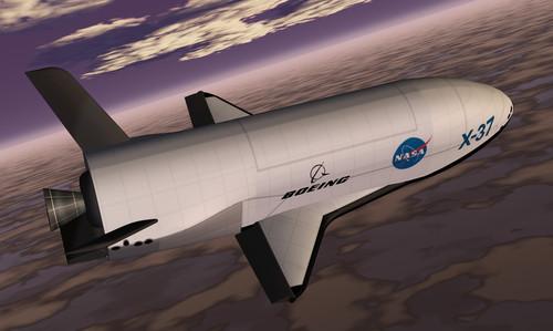The X-37 as it might have looked should the project have continued under NASA