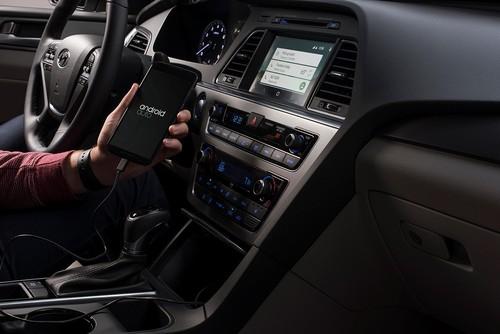 Hyundai launched Android Auto on production vehicles, starting with the 2015 Sonata.