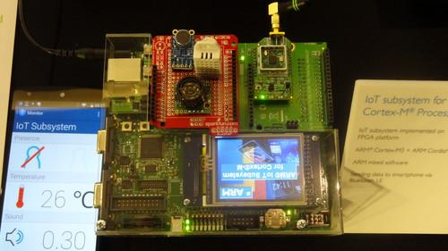 IOT chip based on ARM's new design