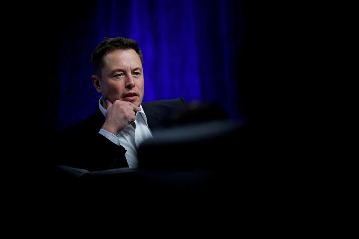 Tesla Motors CEO Elon Musk speaks during the National Governors Association Summer Meeting in Providence, Rhode Island, U.S., July 15, 2017. REUTERS/Brian Snyder/File Photo