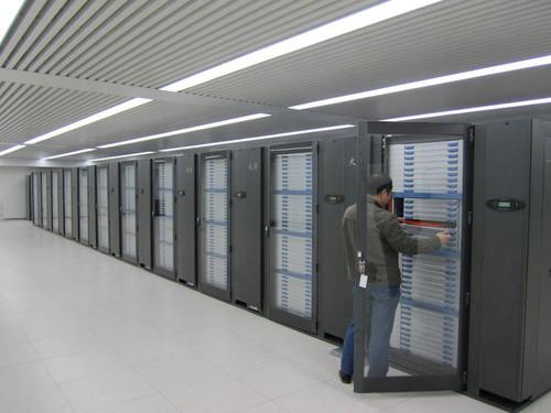 The Tianhe-1A at the National Supercomputer Center, Tianjin, China.