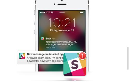 Tiny Speck's Slack app for workplace productivity.