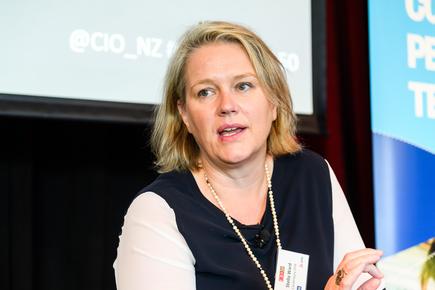 Stella Ward of the Canterbury and West Coast District Health Boards stepped up from CIO to CDO