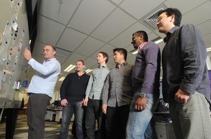 MYOB's Agile team: Paul Uerata, Craig McGuff, Josh Maloney, Warren Chung, Jai Arunachalam, Bo Ma.