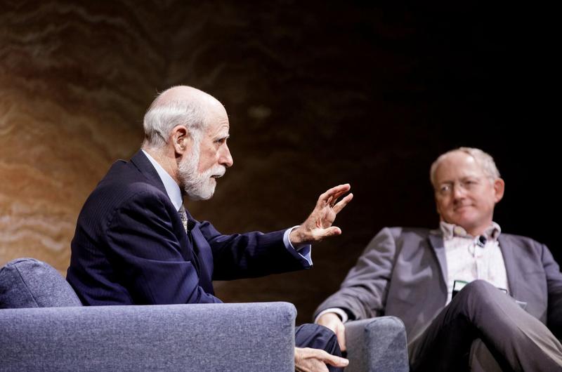 Vint Cerf and Toby Walsh at UNSW