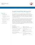 Simplify Firewall Policy Management